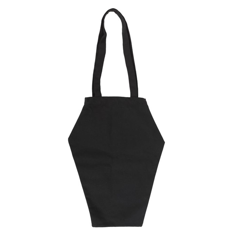 The Creepier the Better Coffin Shaped Tote Bag N/A