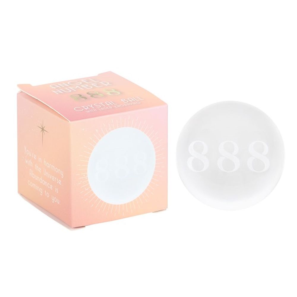 888 Angel Number Crystal Ball N/A