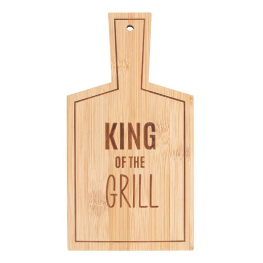 King of the Grill Bamboo Serving Board N/A