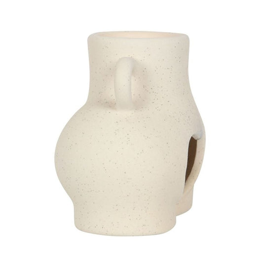 Cream Speckle Bum Oil Burner N/A