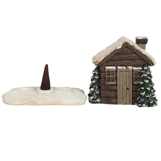 Log Cabin Incense Cone Burner N/A