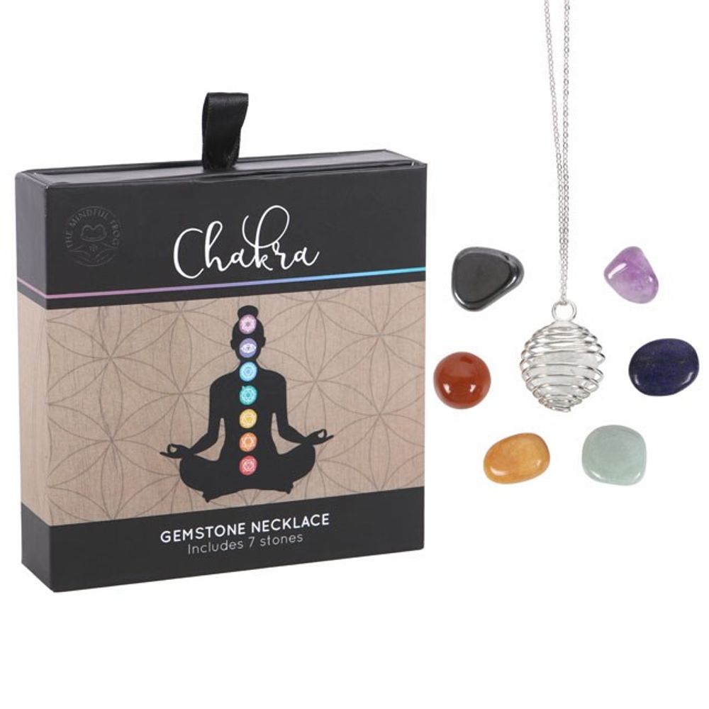 Chakra Gemstone Crystal Necklace Kit N/A