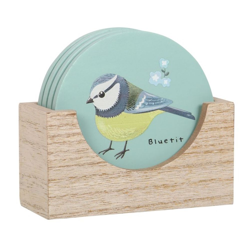 British Garden Birds Coaster Set N/A