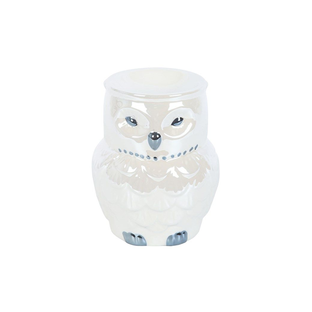 Owl Shaped Iridescent Oil Burner N/A