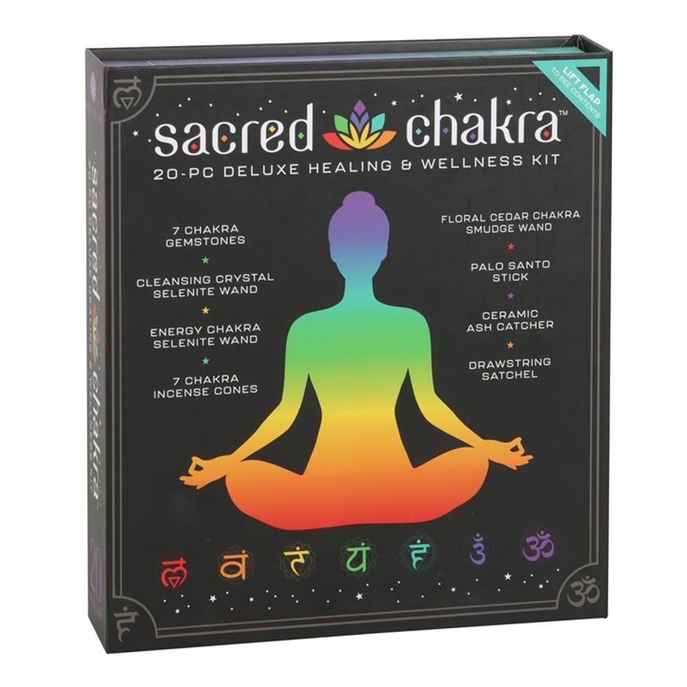 Sacred Chakra Deluxe Healing and Wellness Kit N/A