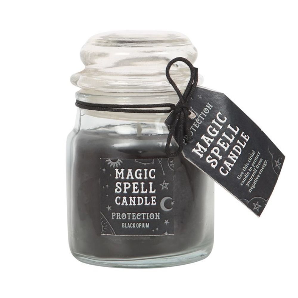 Opium 'Protection' Spell Candle Jar N/A