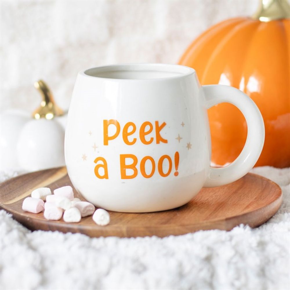 Peekaboo Ghost Rounded Mug N/A