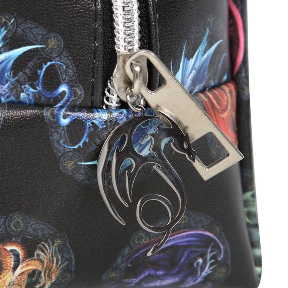 Dragons of the Sabbats Makeup Bag by Anne Stokes N/A