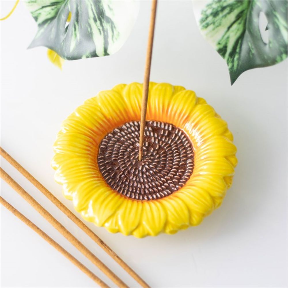 Sunflower Incense Stick Holder N/A