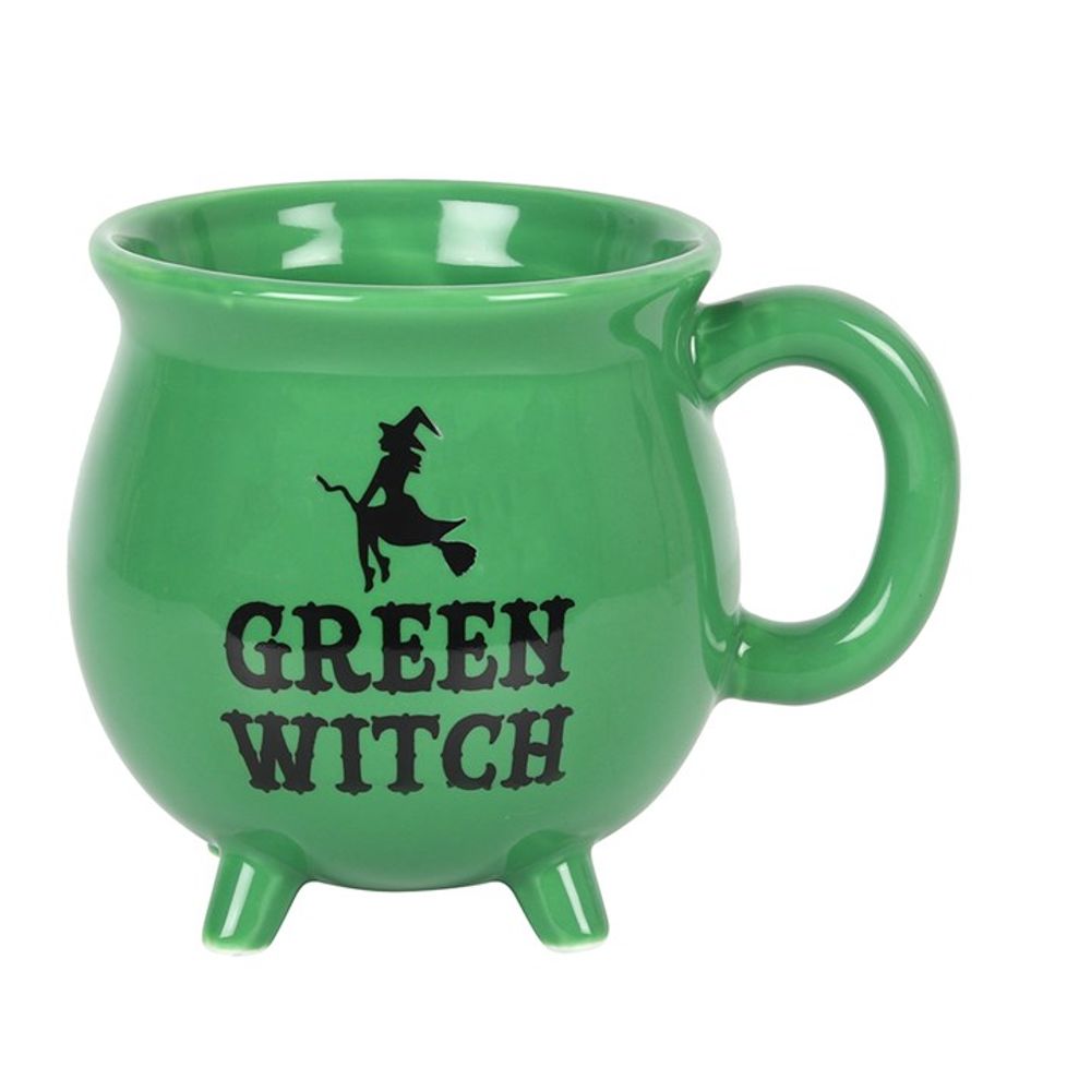 Green Witch Cauldron Mug N/A