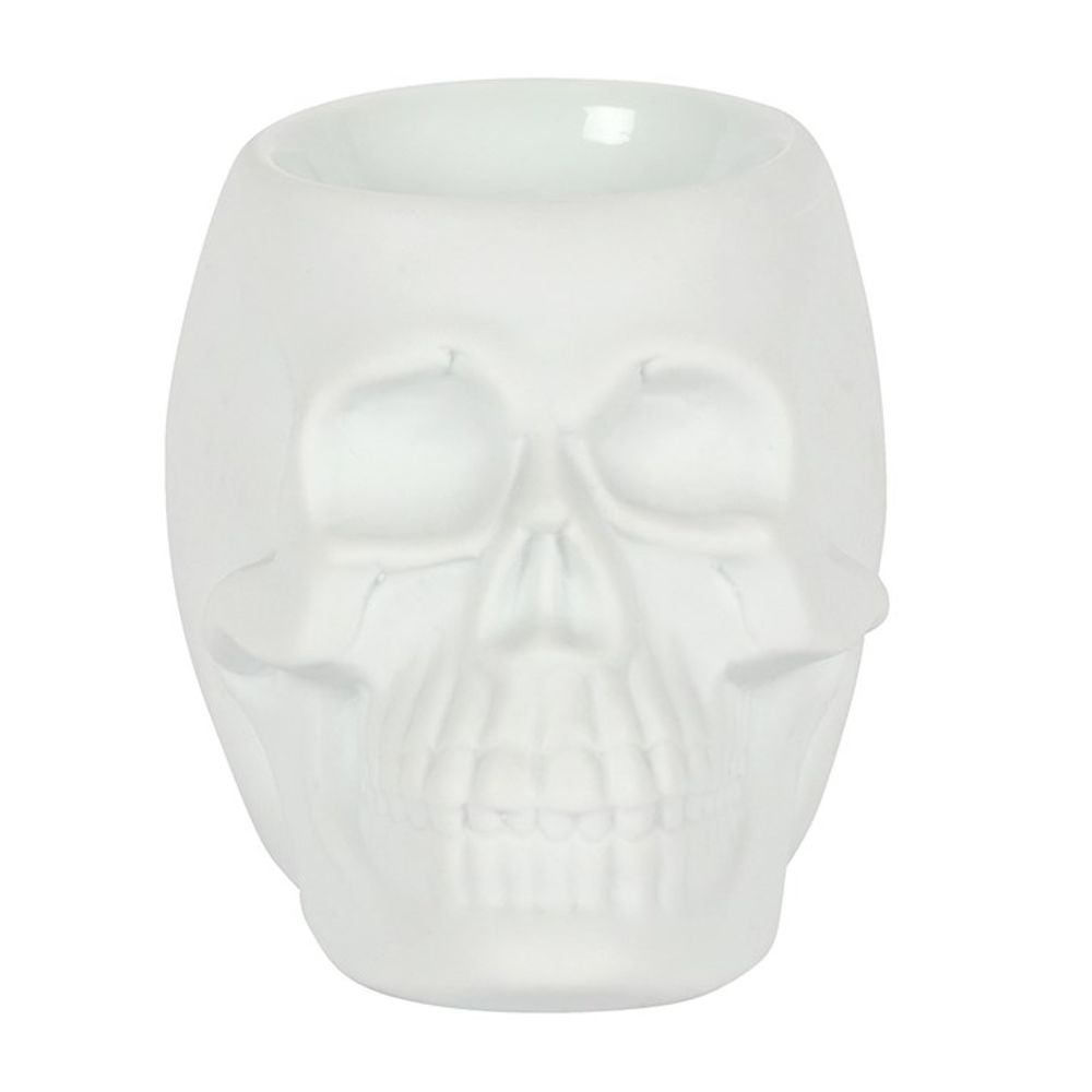 White Skull Oil Burner N/A