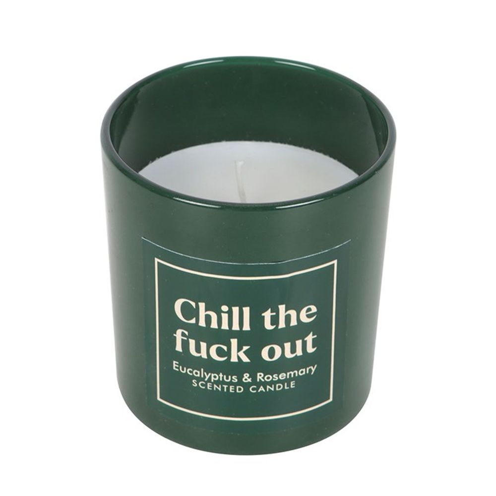 Sweary Chill Out Eucalyptus & Rosemary Candle N/A