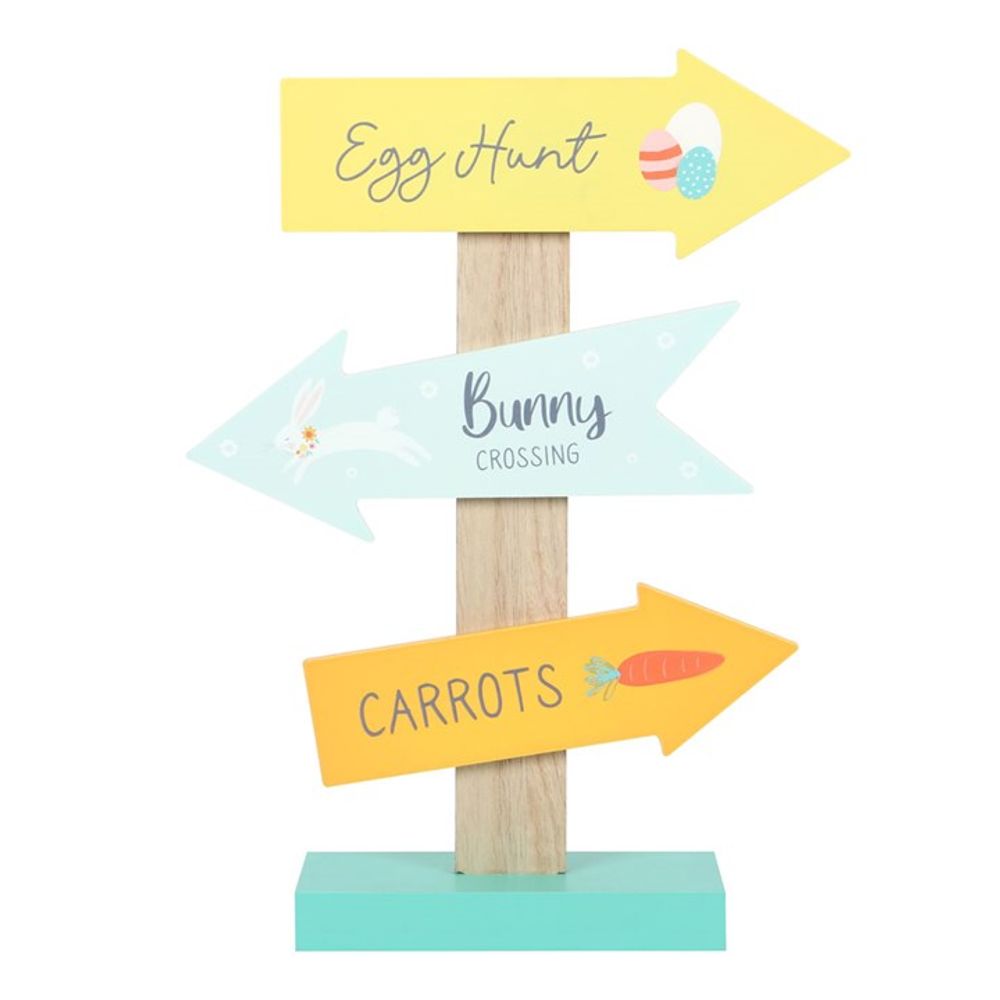 Easter Directional Arrow Standing Sign N/A