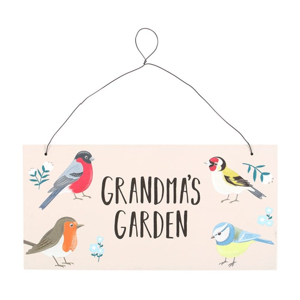 Grandma's Garden British Garden Birds Sign N/A