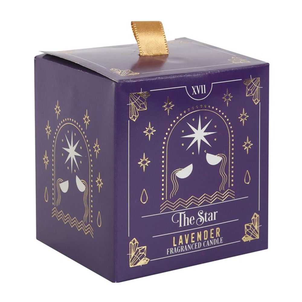 The Star Lavender Tarot Candle N/A