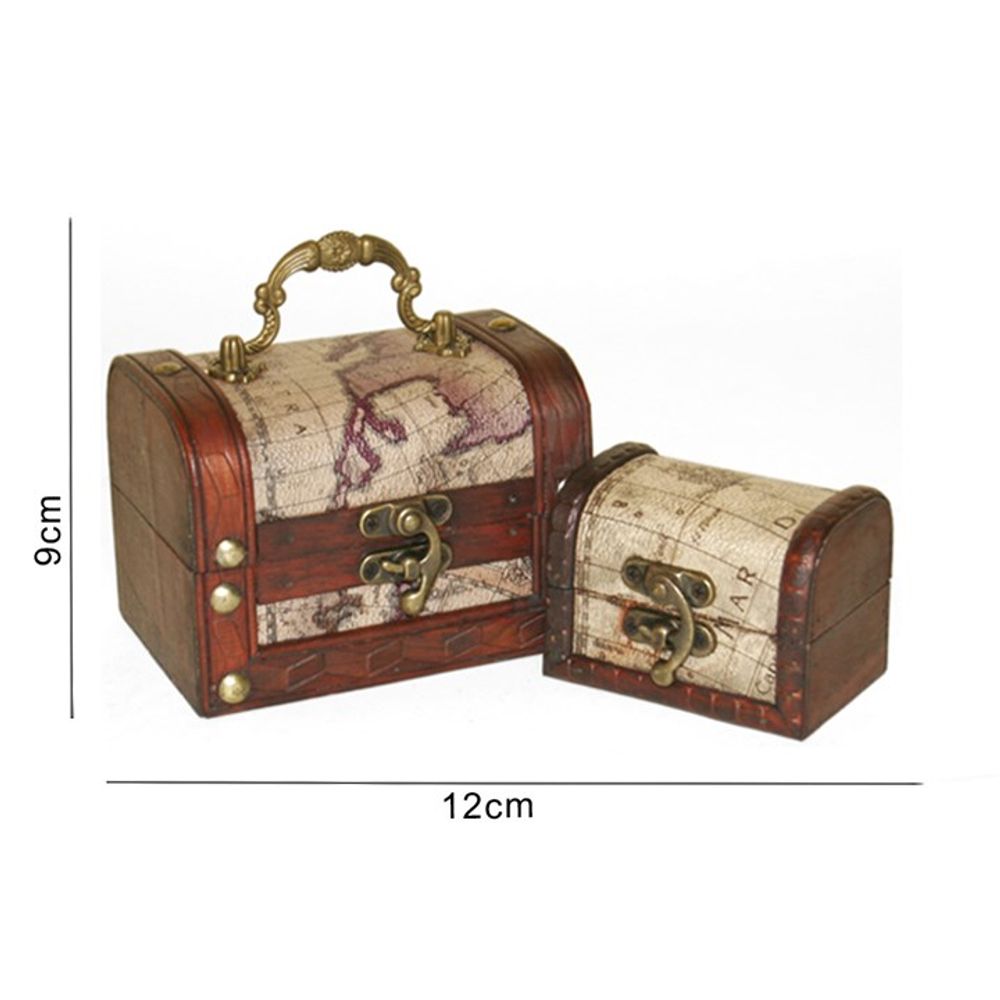 Set of 2 Map Chests N/A