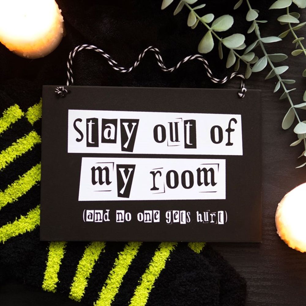 Stay Out of My Room Hanging Sign N/A