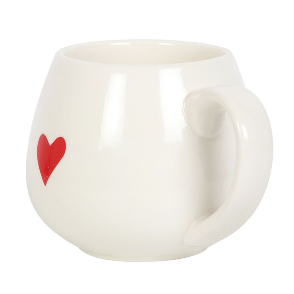 Love Heart Hidden Message Rounded Mug N/A