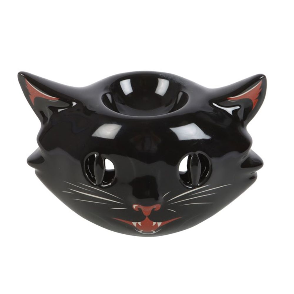 Spooky Black Cat Oil Burner N/A