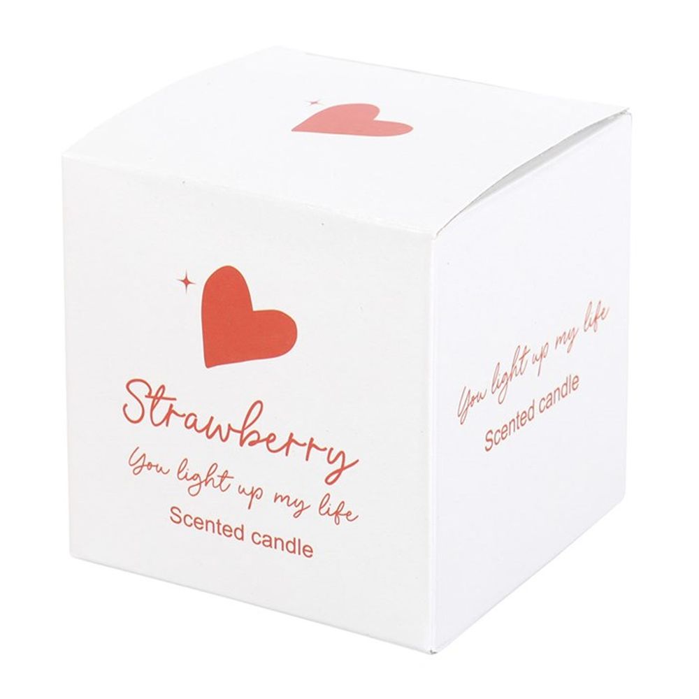 You Light Up My Life Strawberry Scented Candle N/A