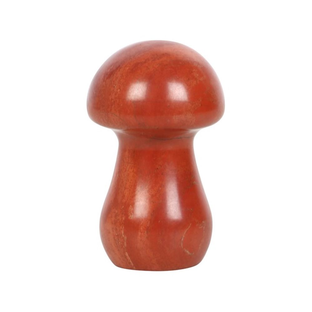 Magical Red Jasper Crystal Mushroom N/A