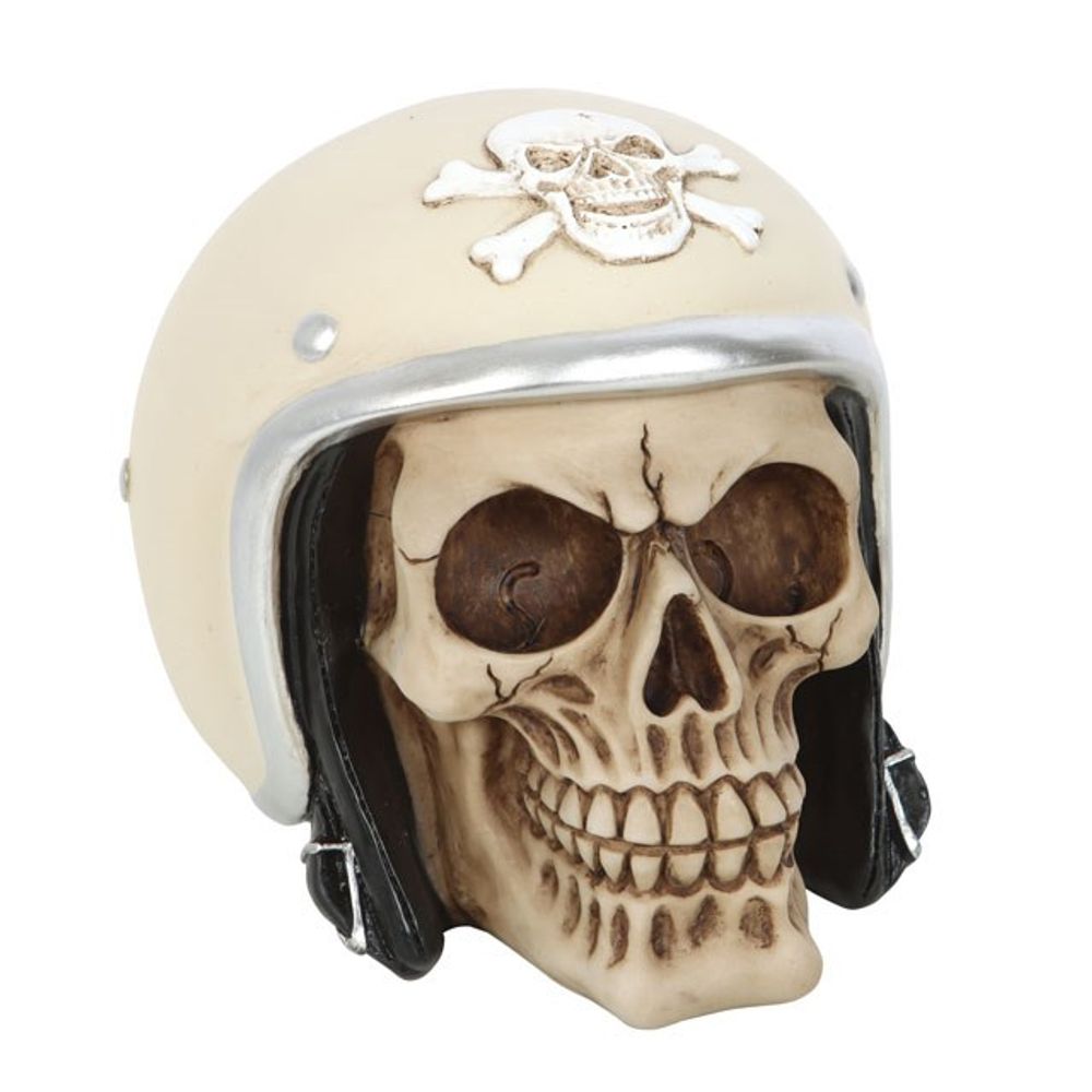 Skull Ornament with Helmet N/A