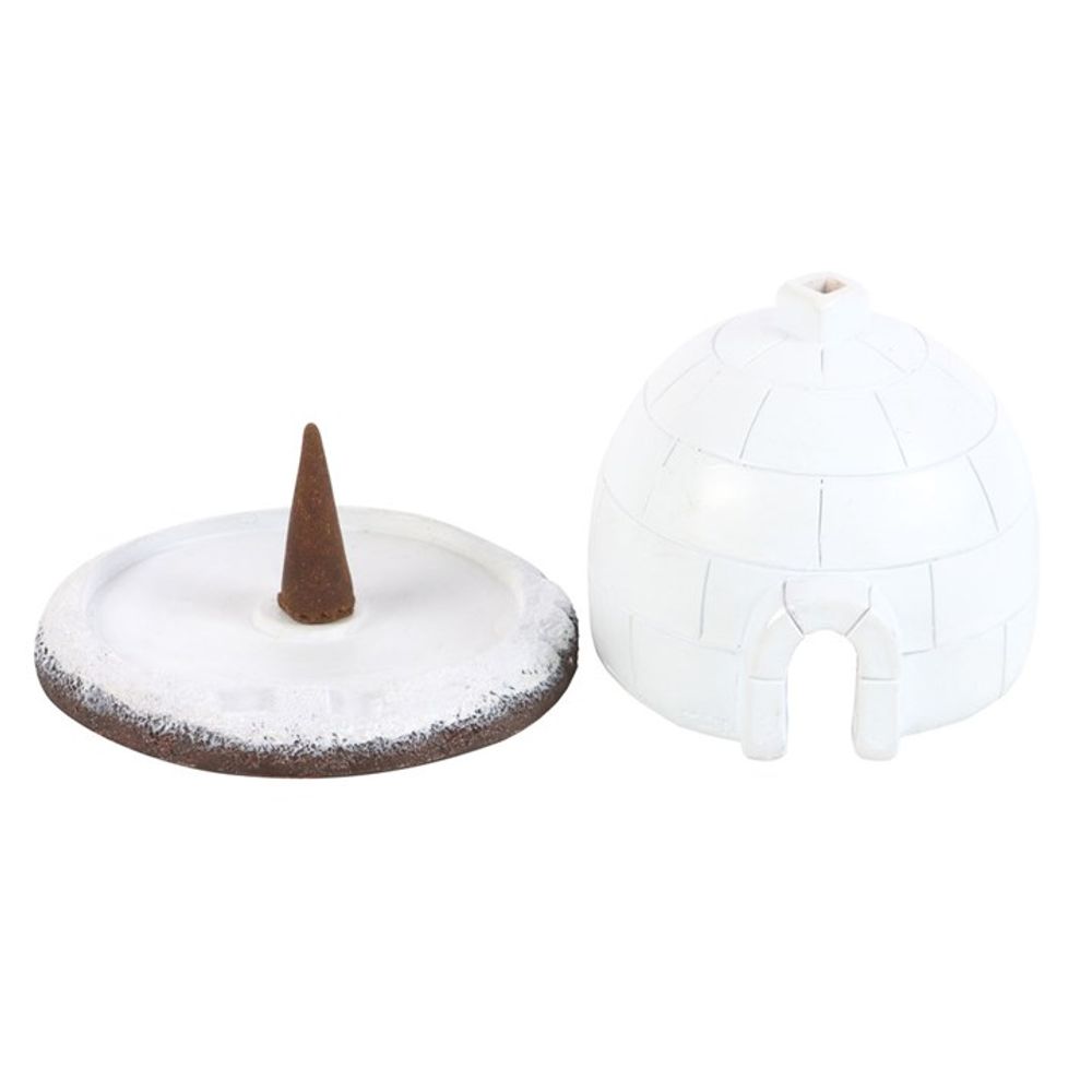 Winter Igloo Incense Cone Burner N/A