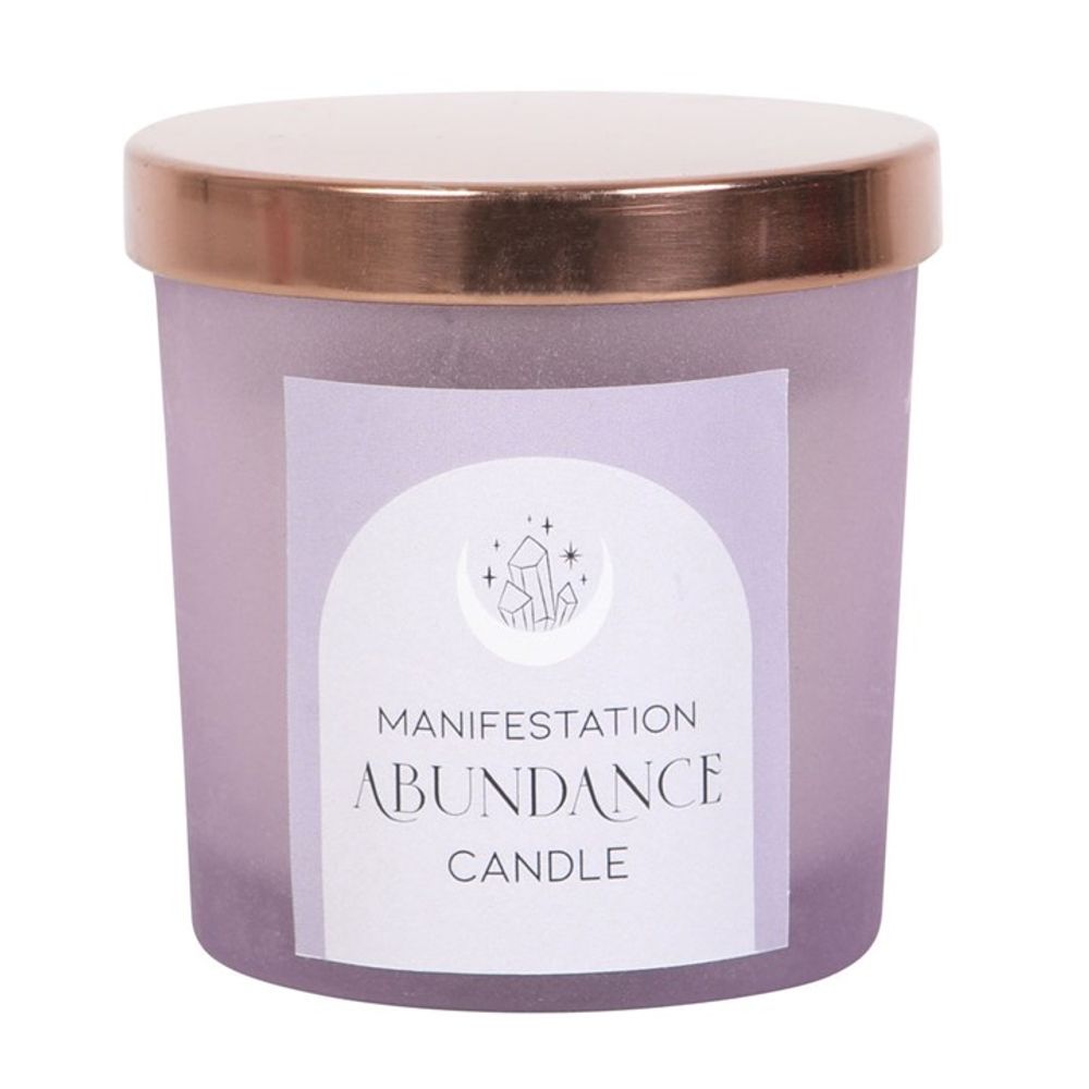 Abundance French Lavender Crystal Chip Candle N/A