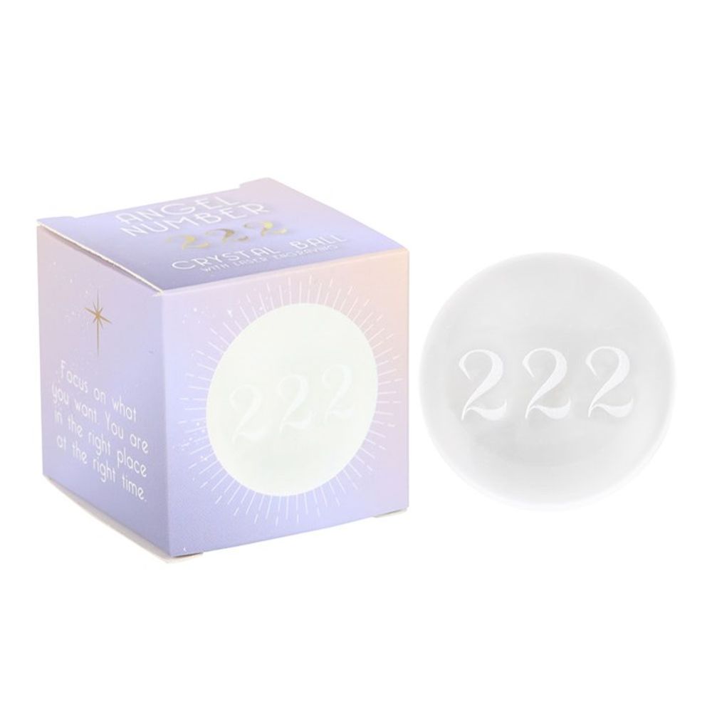 222 Angel Number Crystal Ball N/A