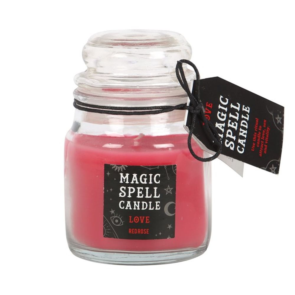 Rose 'Love' Spell Candle Jar N/A