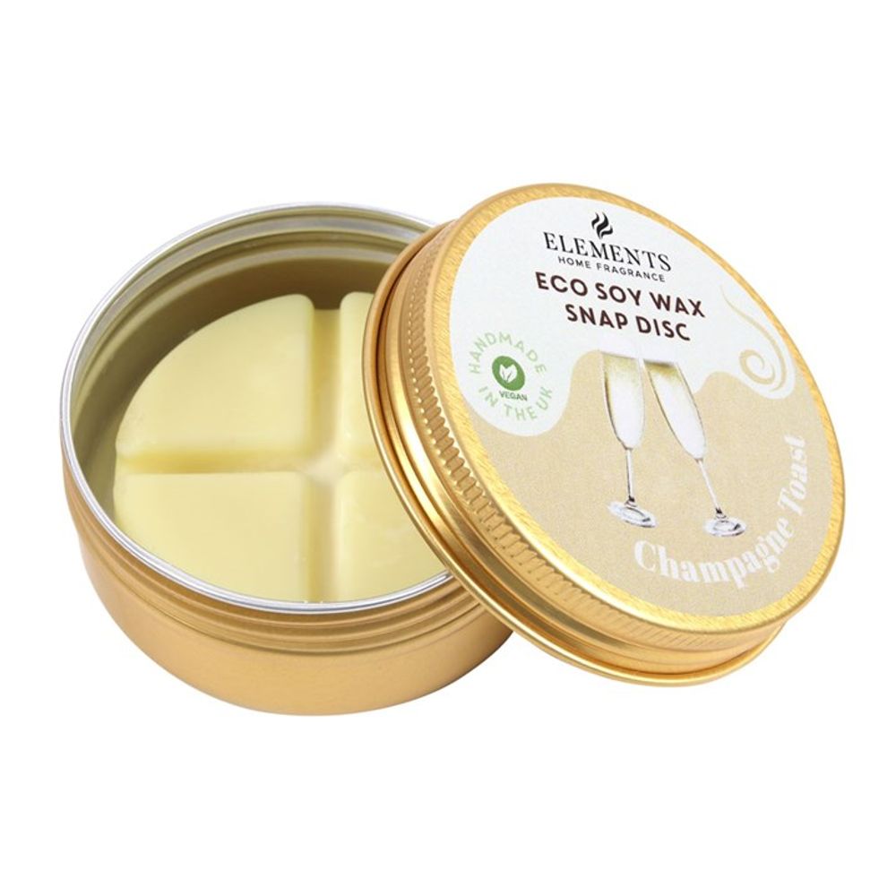 Champagne Toast Soy Wax Snap Disc N/A