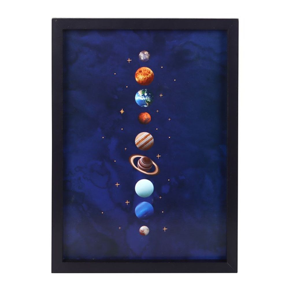 Solar System Framed Wall Print N/A