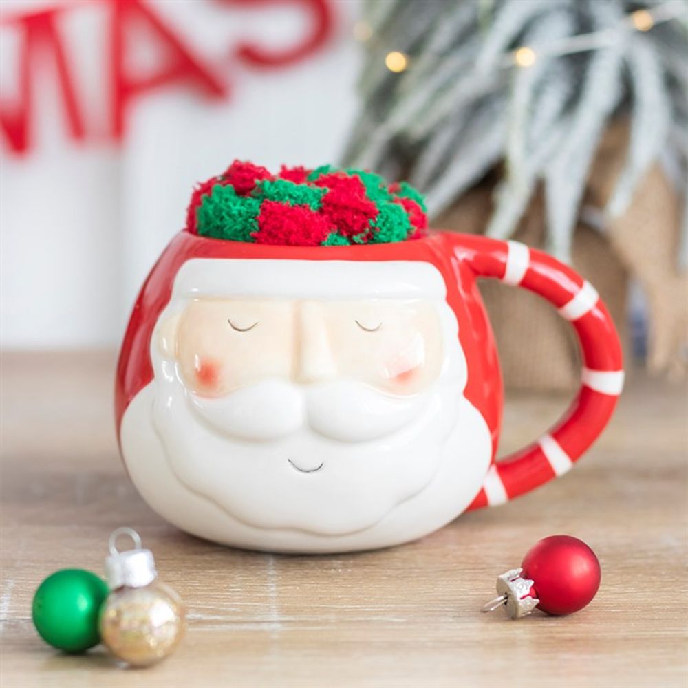 Santa Mug and Socks Set N/A