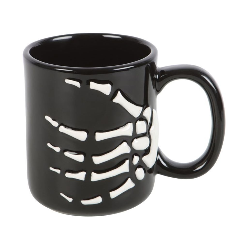 Skeleton Hand Mug N/A