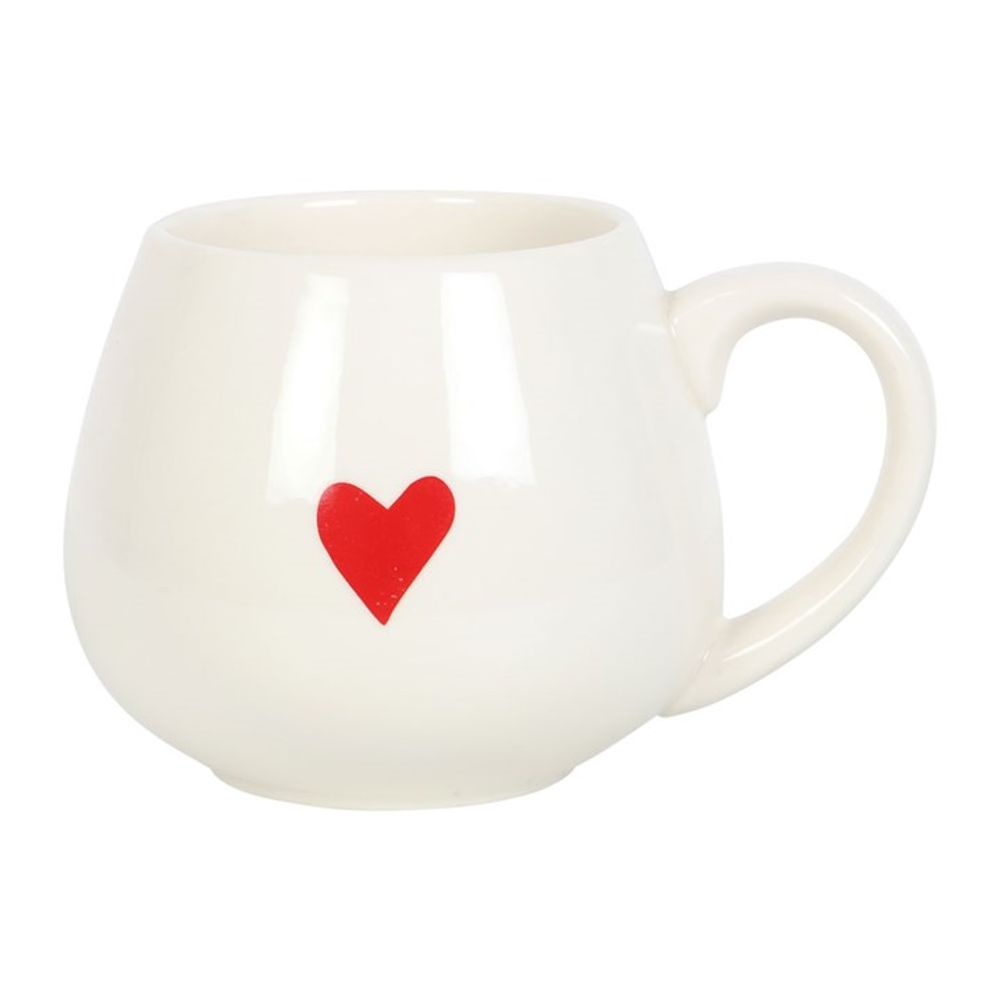 Love Heart Hidden Message Rounded Mug N/A