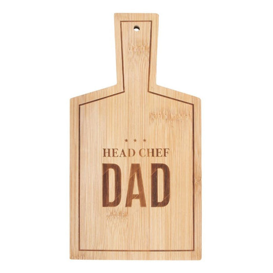 Head Chef Dad Bamboo Serving Board N/A