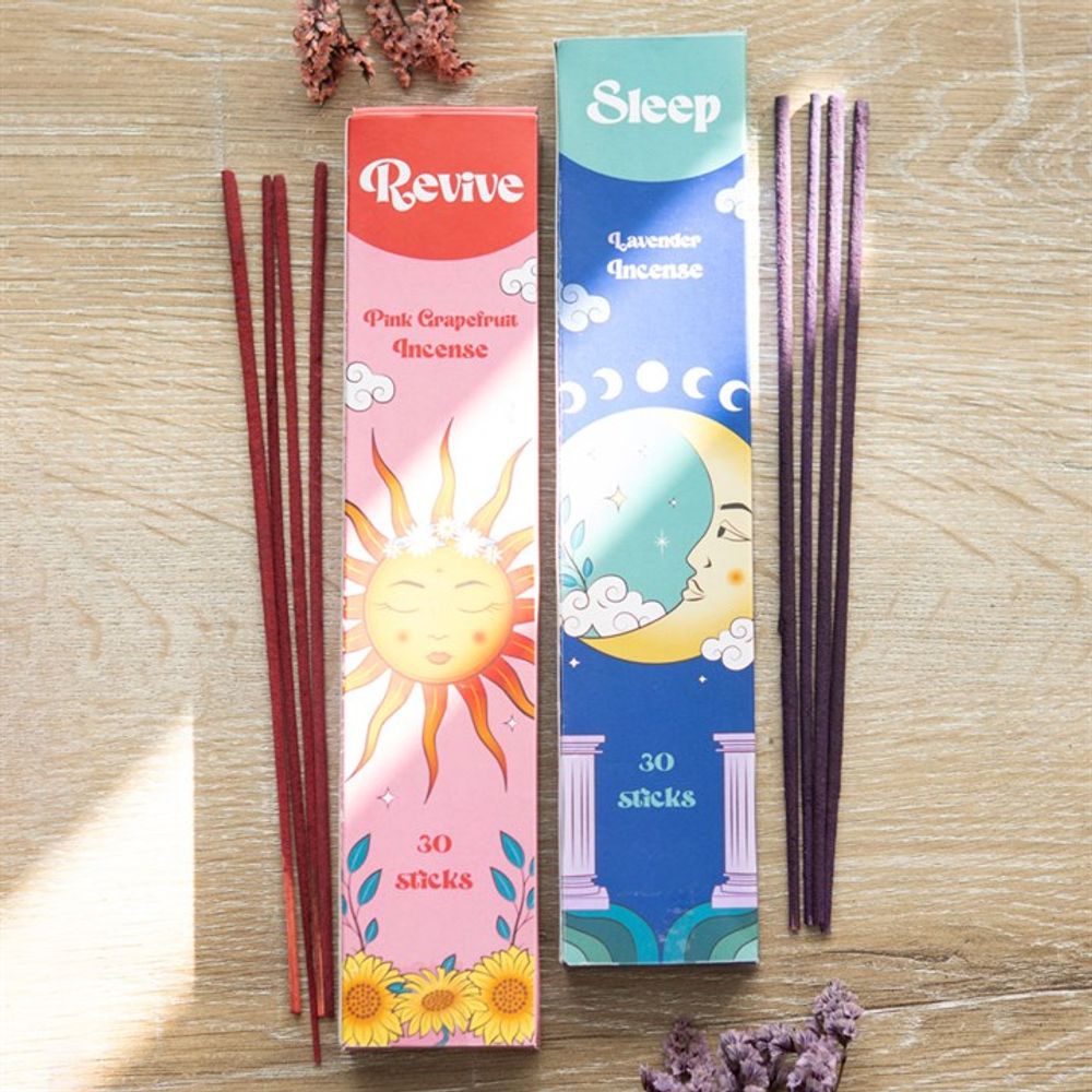 Set of 2 Sleep & Revive Incense Stick Sets N/A