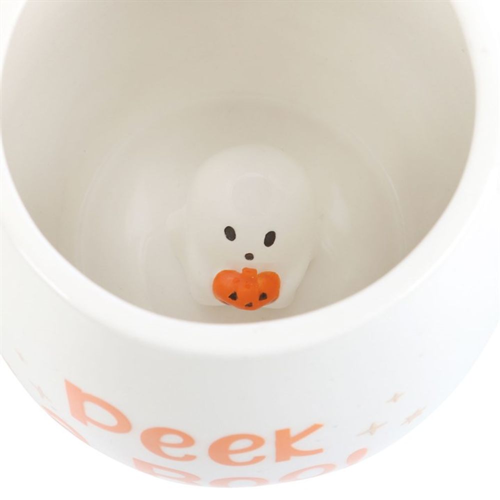 Peekaboo Ghost Rounded Mug N/A