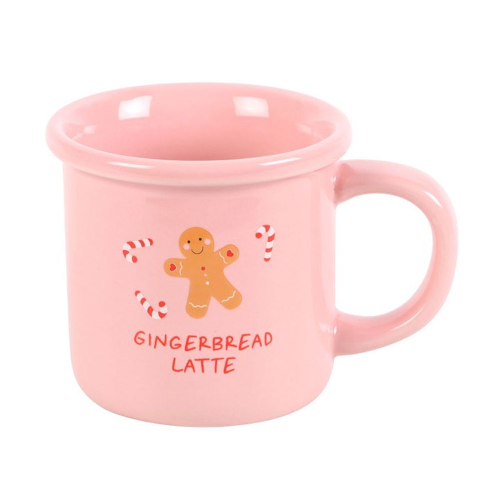 Pink Gingerbread Latte Mug N/A