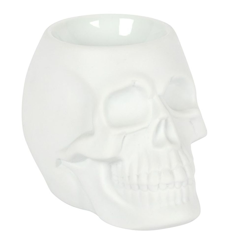 White Skull Oil Burner N/A