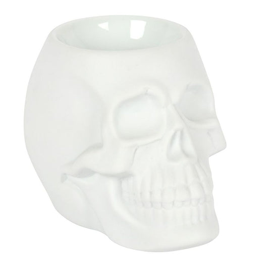 White Skull Oil Burner N/A