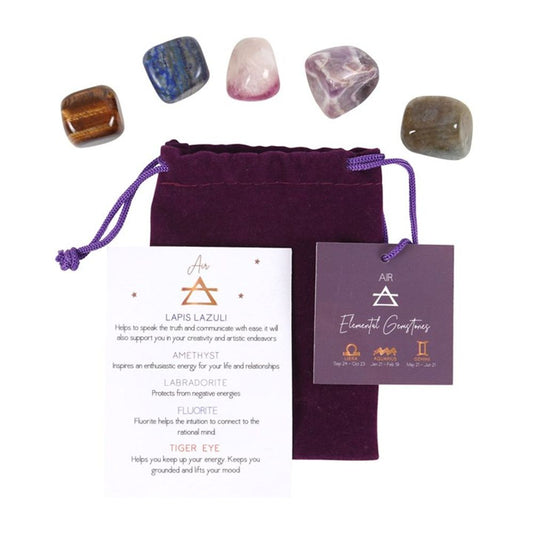 Air Element Tumble Gemstone Set N/A