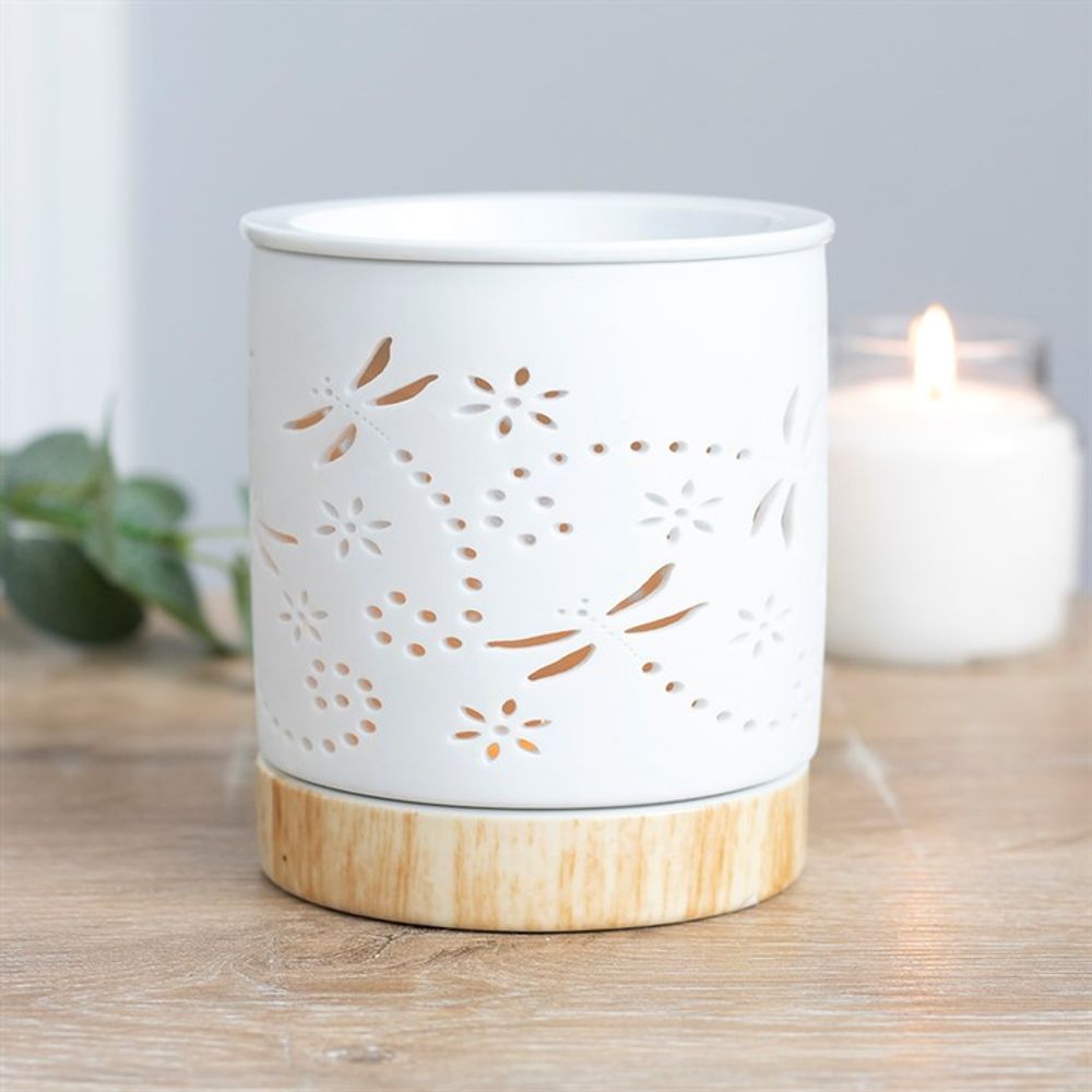 Dragonfly Matte Ceramic Oil Burner N/A