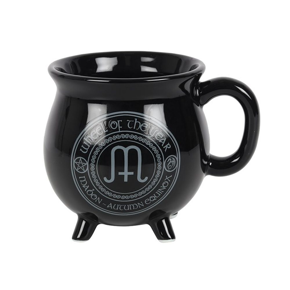 Mabon Colour Changing Cauldron Mug by Anne Stokes N/A