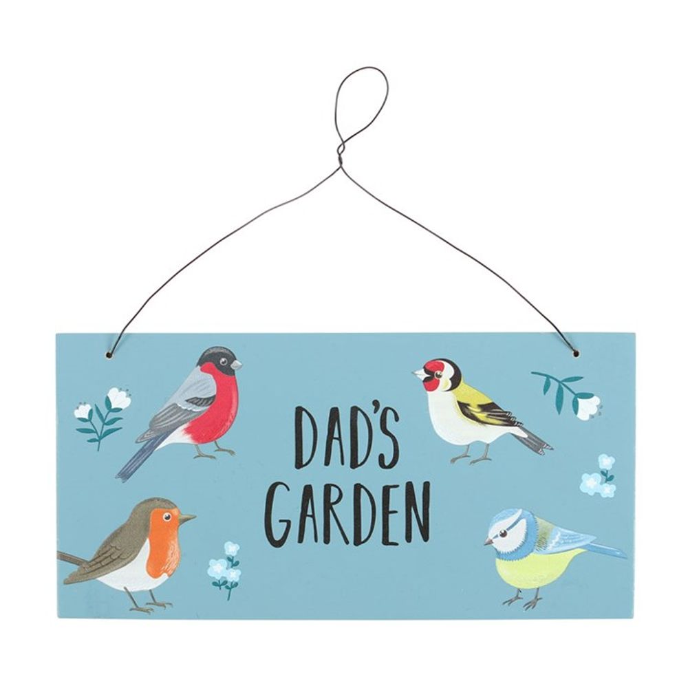 Dad's Garden British Garden Birds Sign N/A