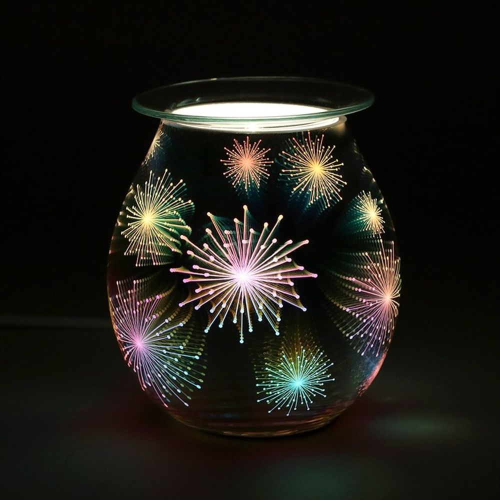 3D Firework Effect Light Up Electric Oil Burner N/A