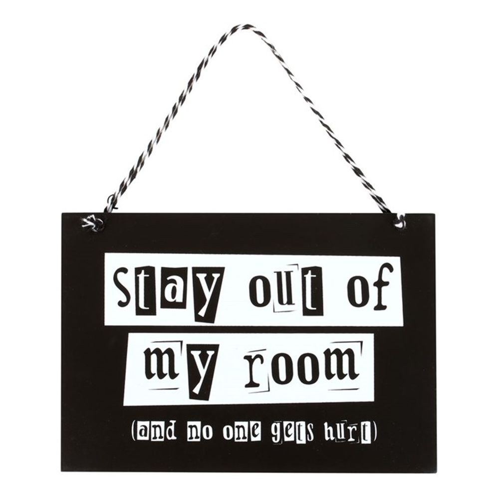 Stay Out of My Room Hanging Sign N/A