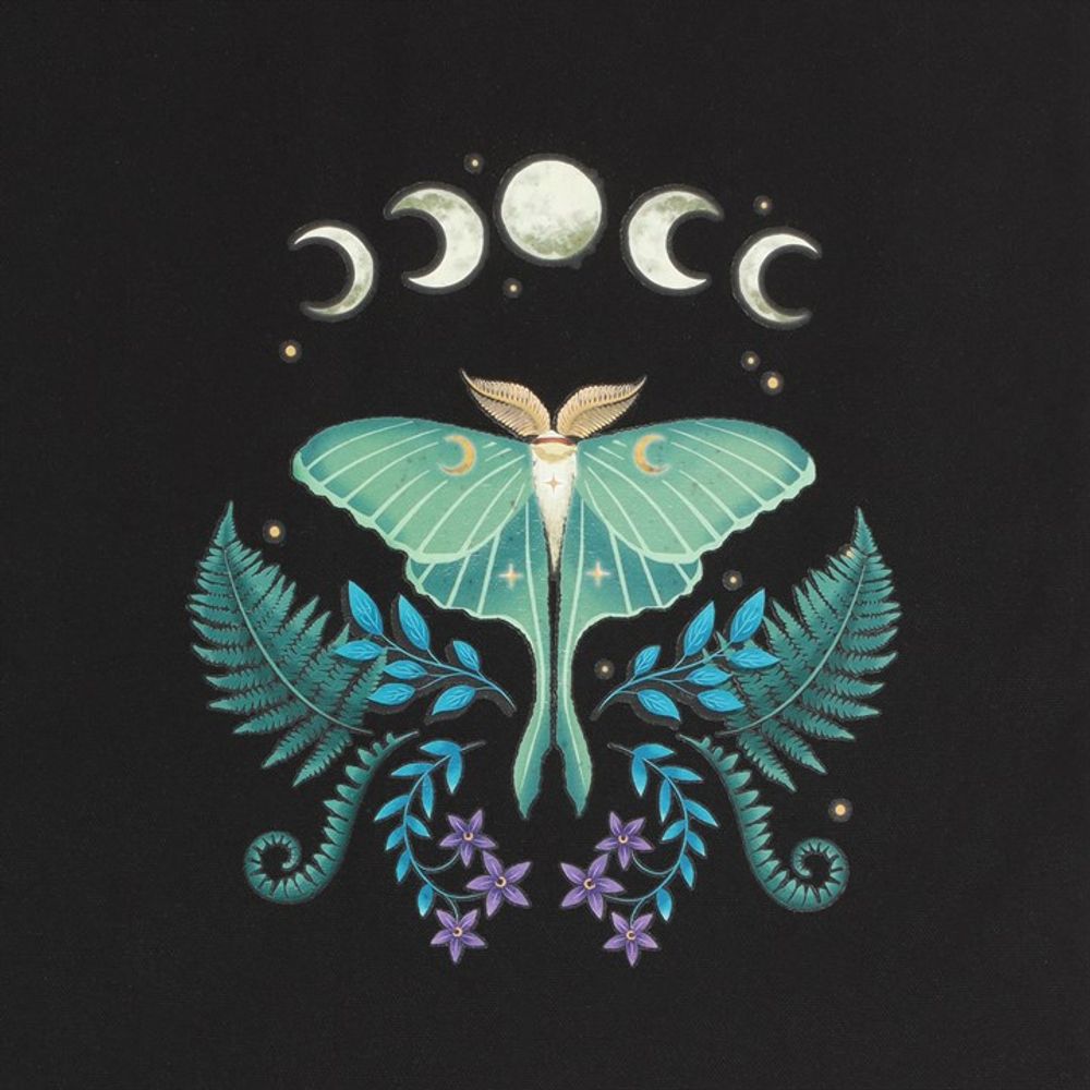 Luna Moth Polycotton Tote Bag N/A