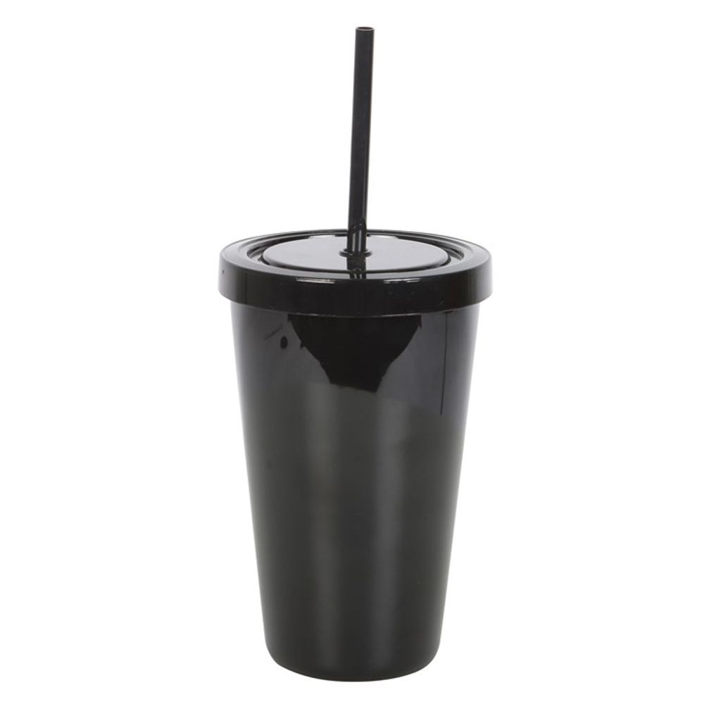 Deadly Poison Plastic Tumbler with Straw N/A