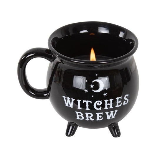 Witches Brew Cauldron Mug Candle N/A